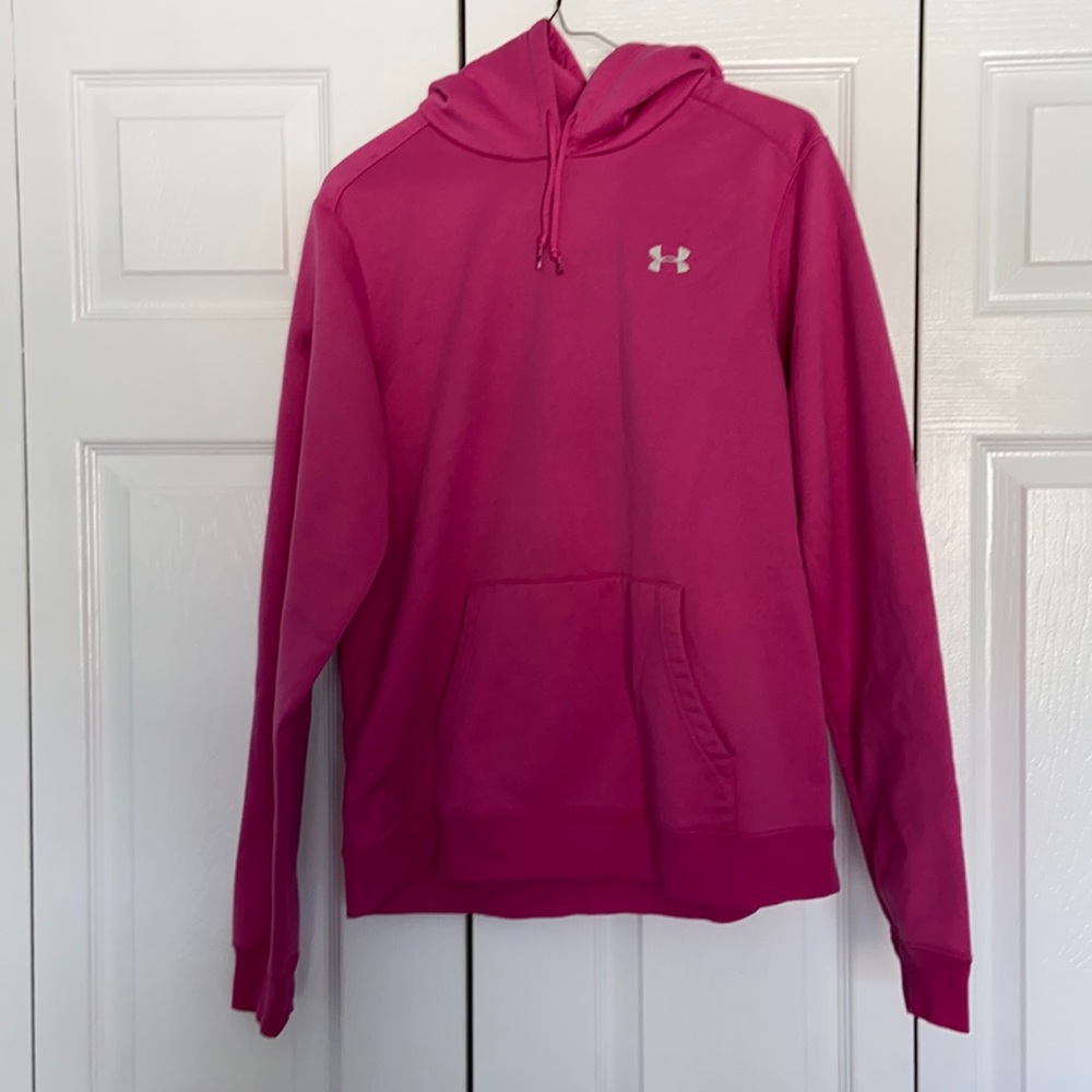 Pink Under Amour Sweatshirt - Women’s Large